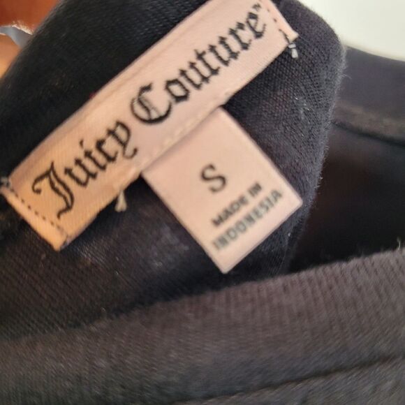 NEW JUICY COUTURE I love black gold leopard sleeveless oversized top small NWT - Picture 10 of 13